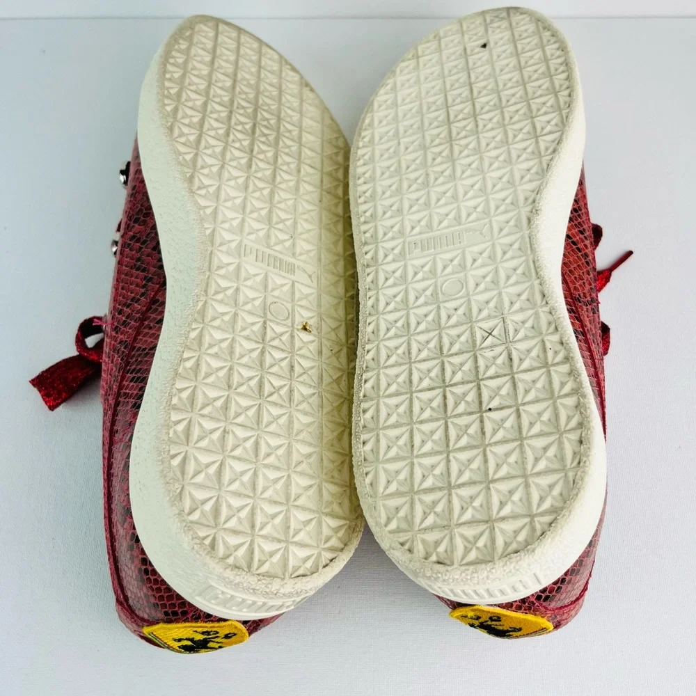 Puma Clyde” snakeskin print Lamborghini sneakers - Picture 7 of 7